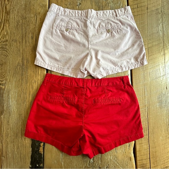 Bundle of 2 Classic Cotton Shorts Red & Pink - Picture 2 of 4